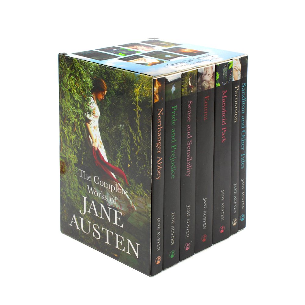The Complete Works of Jane Austen 7 Books Collection Box Set (Sanditon and Other Tales, Sense and Sensibility, Pride and Prejudice, Persuasion, Emma & More)