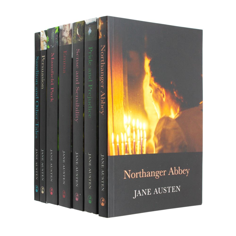 The Complete Works of Jane Austen 7 Books Collection Box Set (Sanditon and Other Tales, Sense and Sensibility, Pride and Prejudice, Persuasion, Emma & More)