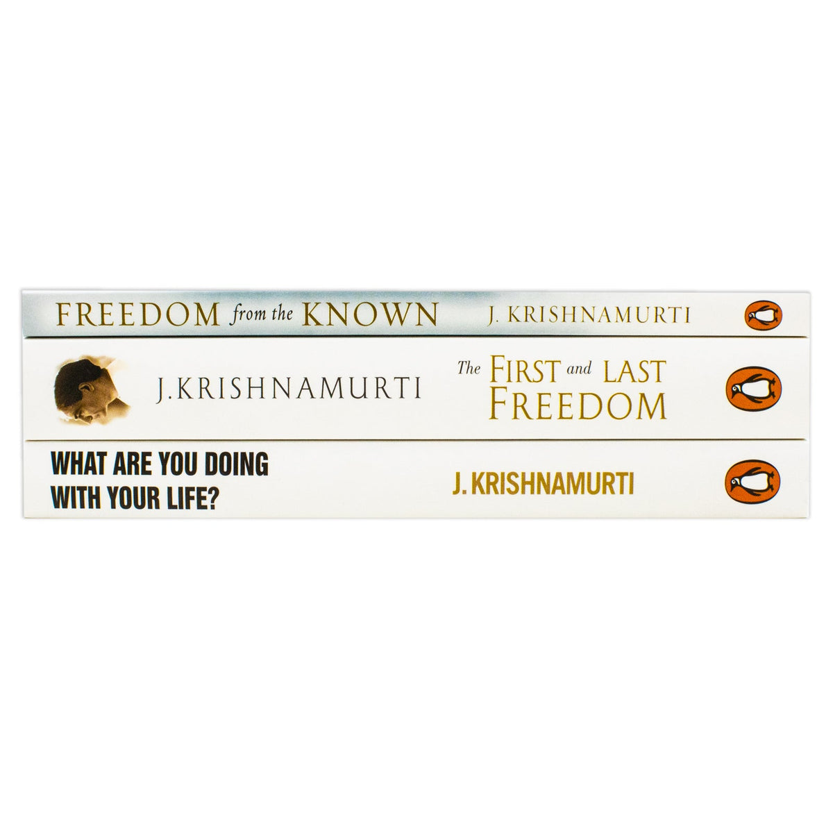J Krishnamurti Finding Inner Freedom 3 Books Collection Set (Freedom from the Known, The First and Last Freedom, What Are You Doing With Your Life?)