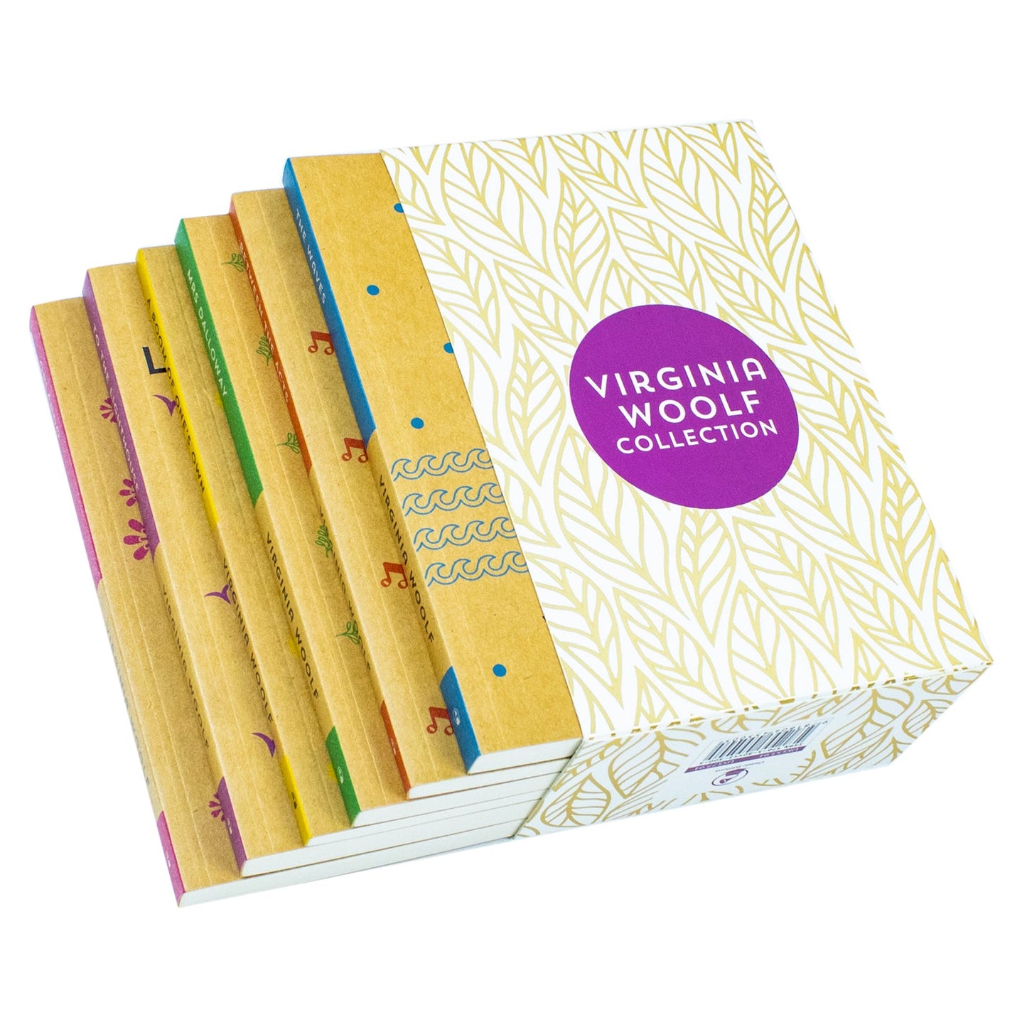 Virginia Woolf 6 books set (Between the Acts, The Waves, Orlando, To the Lighthouse, A Room, Mrs Dalloway)