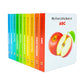My First Little Library 10 Books Set Collection: (ABC, Shapes, Numbers, First Words, Opposites, Wild Animals, Fruits, Vegetables, Fram Animals, Colours)