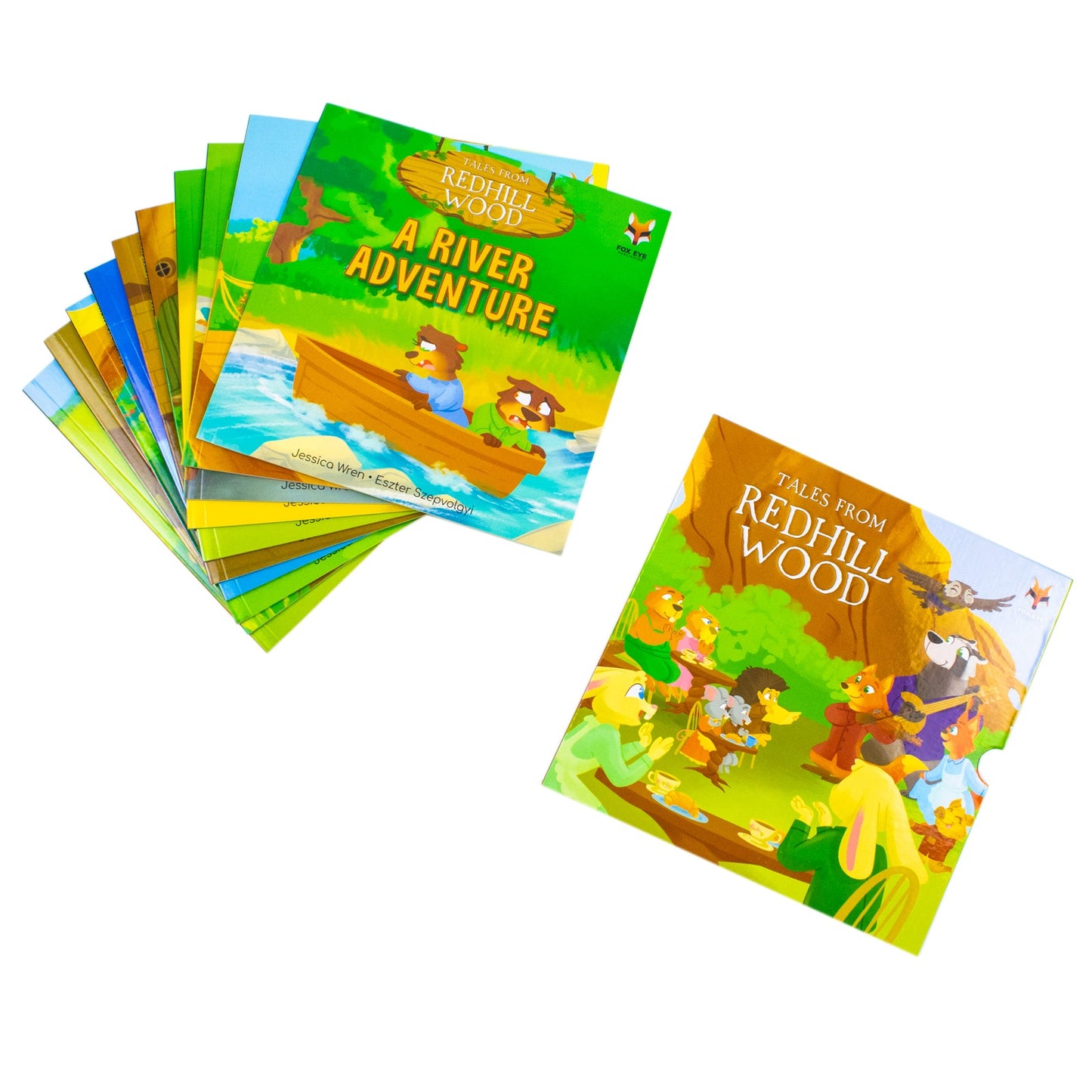 Tales From Redhill Wood 10 Book Set By Jessica Wren (A Summer Wedding,A Sleepy Winter,A Squirrel Adventure,A River Adventure And More)