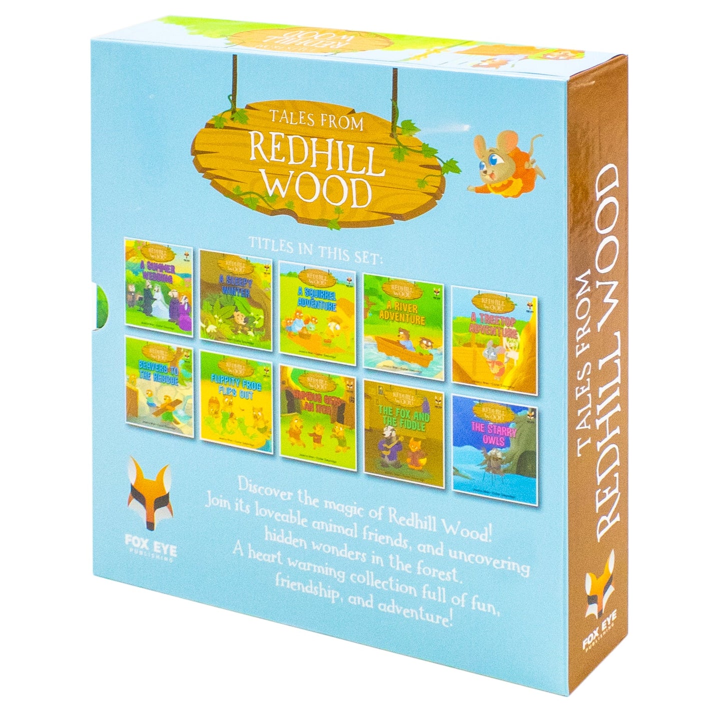 Tales From Redhill Wood 10 Book Set By Jessica Wren (A Summer Wedding,A Sleepy Winter,A Squirrel Adventure,A River Adventure And More)