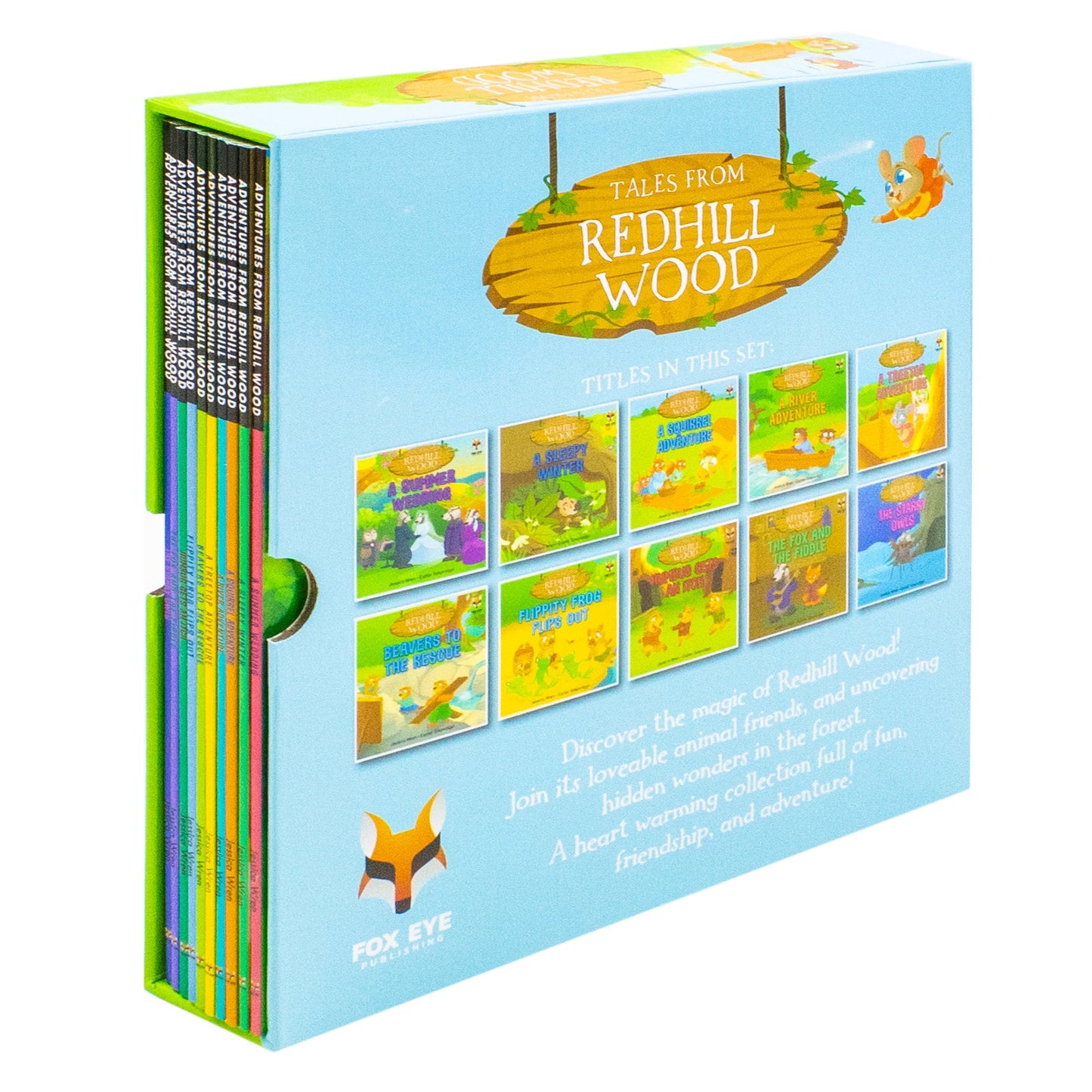 Tales From Redhill Wood 10 Book Set By Jessica Wren (A Summer Wedding,A Sleepy Winter,A Squirrel Adventure,A River Adventure And More)