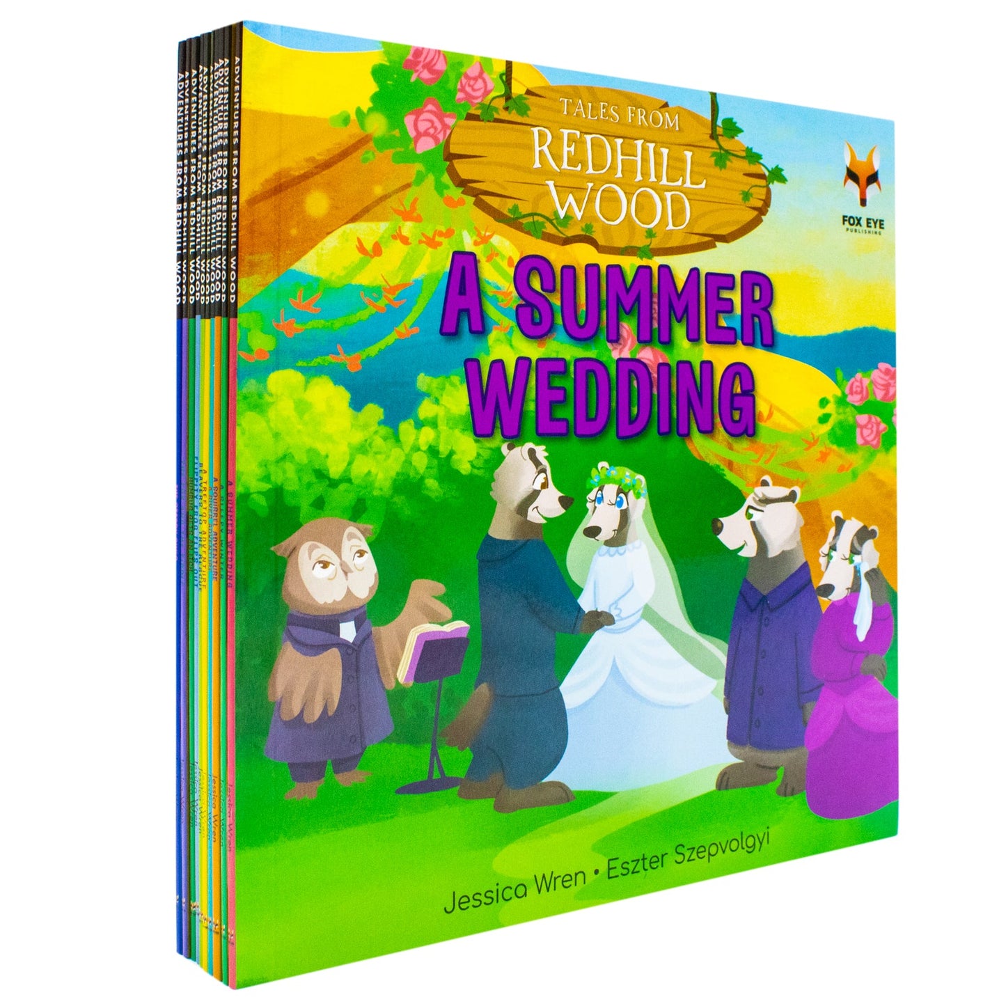 Tales From Redhill Wood 10 Book Set By Jessica Wren (A Summer Wedding,A Sleepy Winter,A Squirrel Adventure,A River Adventure And More)