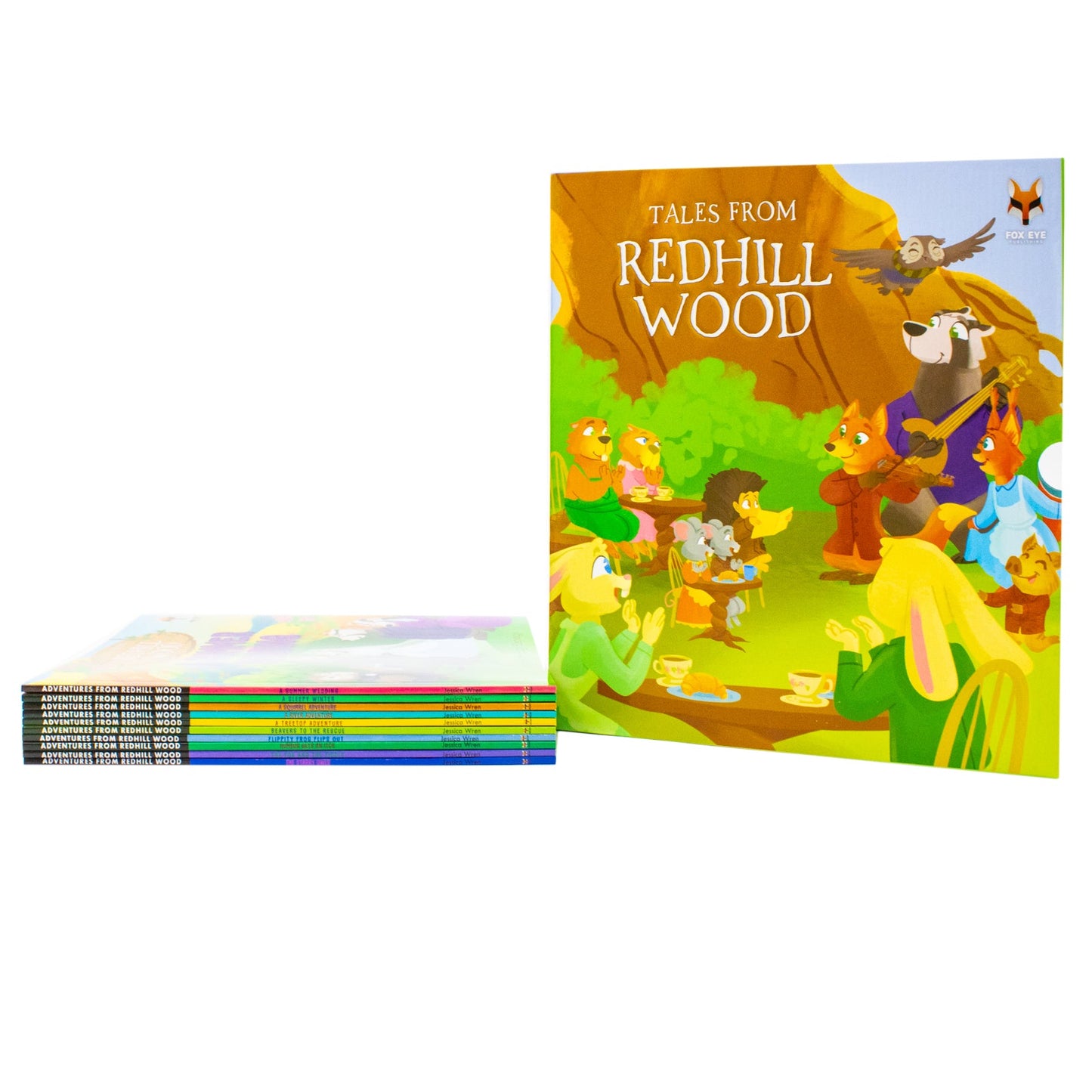 Tales From Redhill Wood 10 Book Set By Jessica Wren (A Summer Wedding,A Sleepy Winter,A Squirrel Adventure,A River Adventure And More)