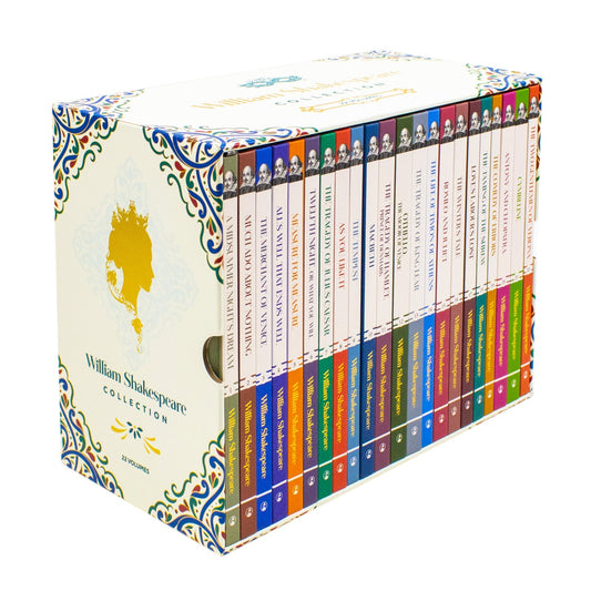The William Shakespeare Complete Collection 22 Books Box Set (The Two Gentlemen of Verona, Macbeth, As You Like It & More!) | Hardcover
