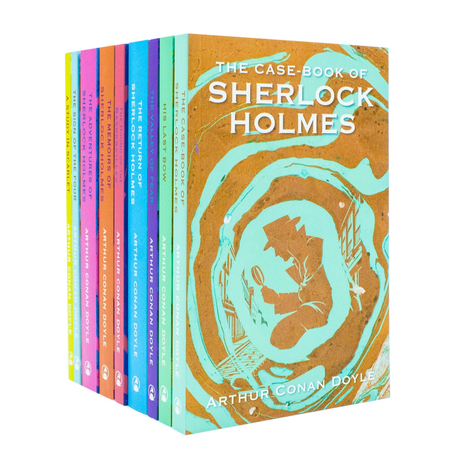 The Complete Work of Sherlock Holmes 9 Books Set Collection by Arthur ...