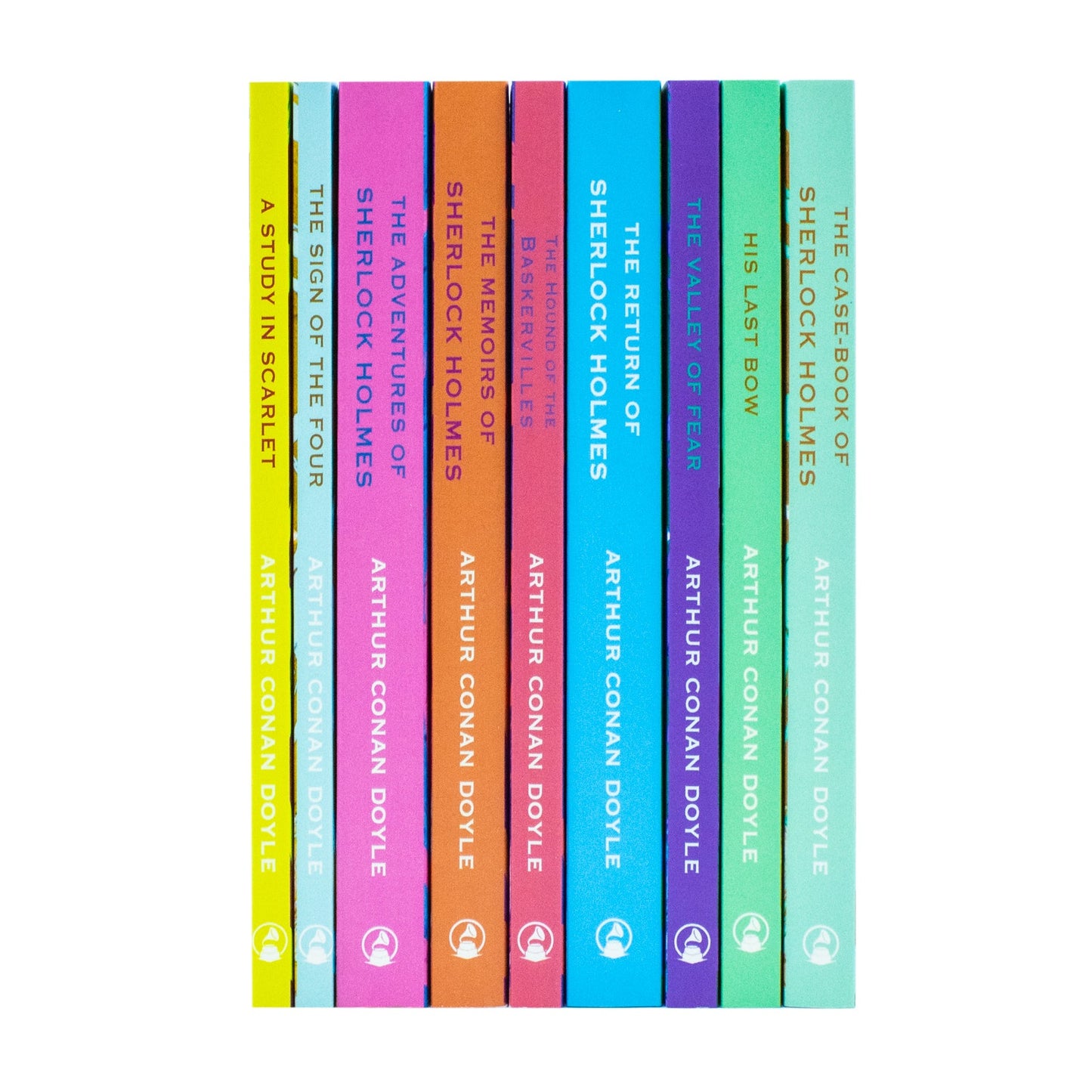 The Complete Work of Sherlock Holmes 9 Books Set Collection by Arthur Conan Doyle
