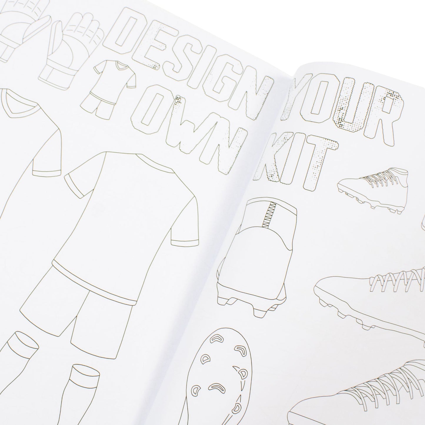 Football Superstars Colouring Book Featuring Ronaldo, Messi, Mbappe, Lamine Yamal, Declan Rice & Many More