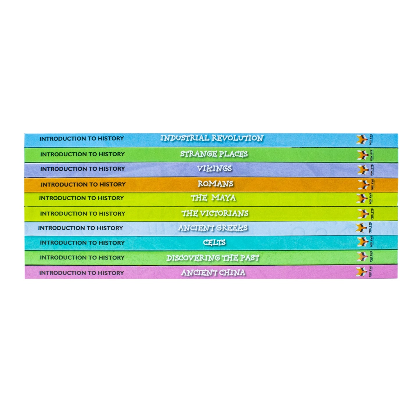 Children Introduction To History For Beginners (Series 1) 10 Hardback Book Collection Set: (Ancient China, Celts, Discovering The Past, Ancient Greeks, Industrial Revolution, The Maya, Romans)