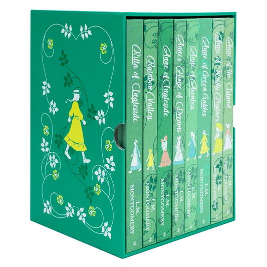 The Complete Collection Anne Of Green Gables 8 Books Hardcover Set (Anne Of Green Gables, Anne Of Avonlea, Anne Of The Island, Anne Of Windy Poplars, Anne's House Of Dreams, Anne Of Ingleside & More)