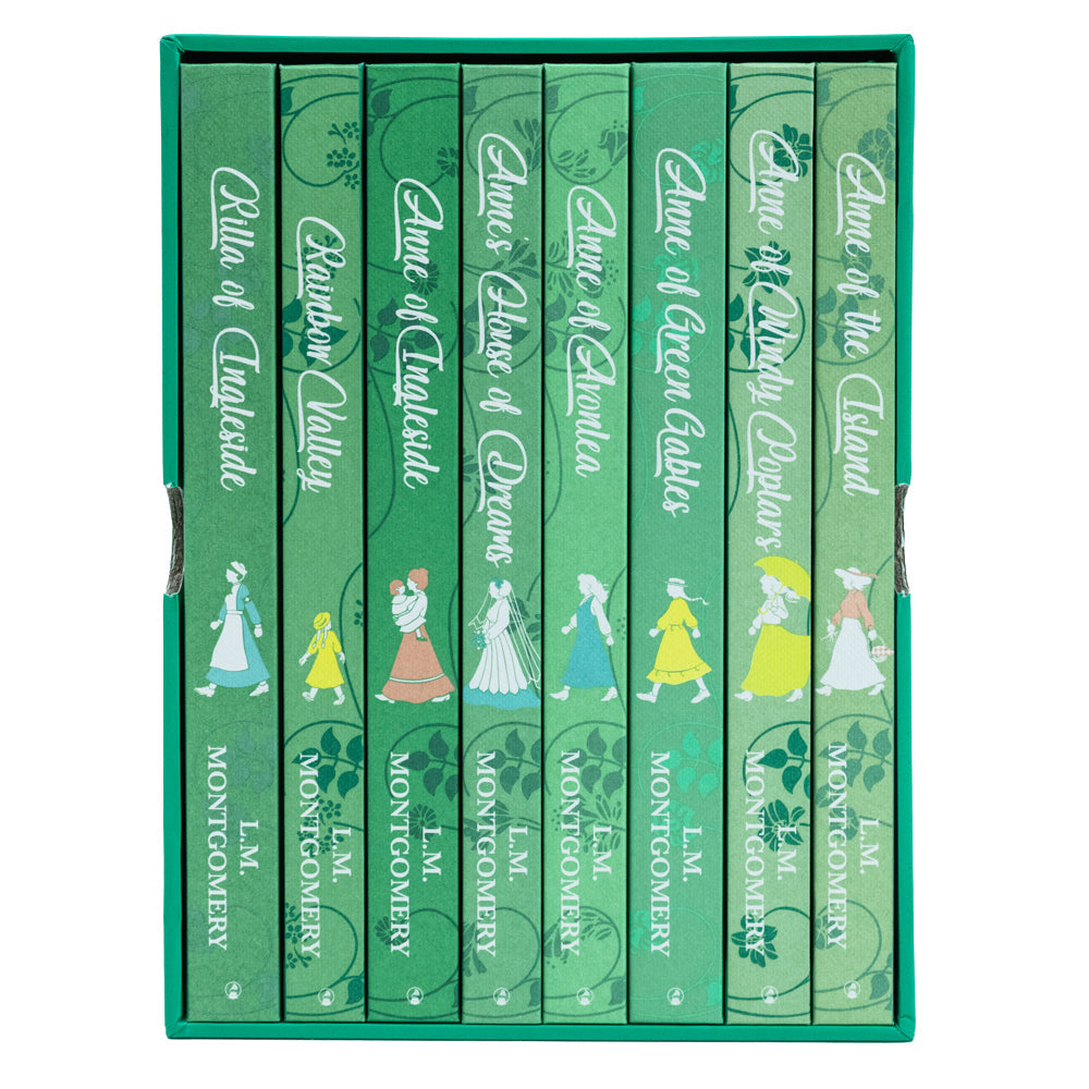 The Complete Collection Anne Of Green Gables 8 Books Hardcover Set (Anne Of Green Gables, Anne Of Avonlea, Anne Of The Island, Anne Of Windy Poplars, Anne's House Of Dreams, Anne Of Ingleside & More)