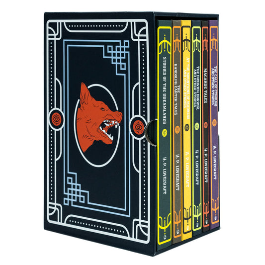 The H.P. Lovecraft 6 Book Hardback Collection: Macrabre Tales, Stories of the Dreamlands, The Randolph Carter Tales,The Call of Cthulhu & Other Stories