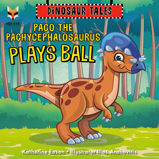Paco the Pachycephalosaurus Plays Ball